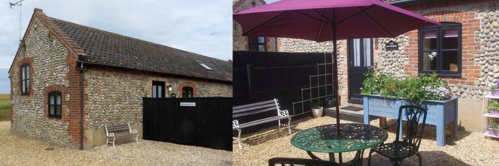 Hanworth Barn Self-catering, Cromer banner