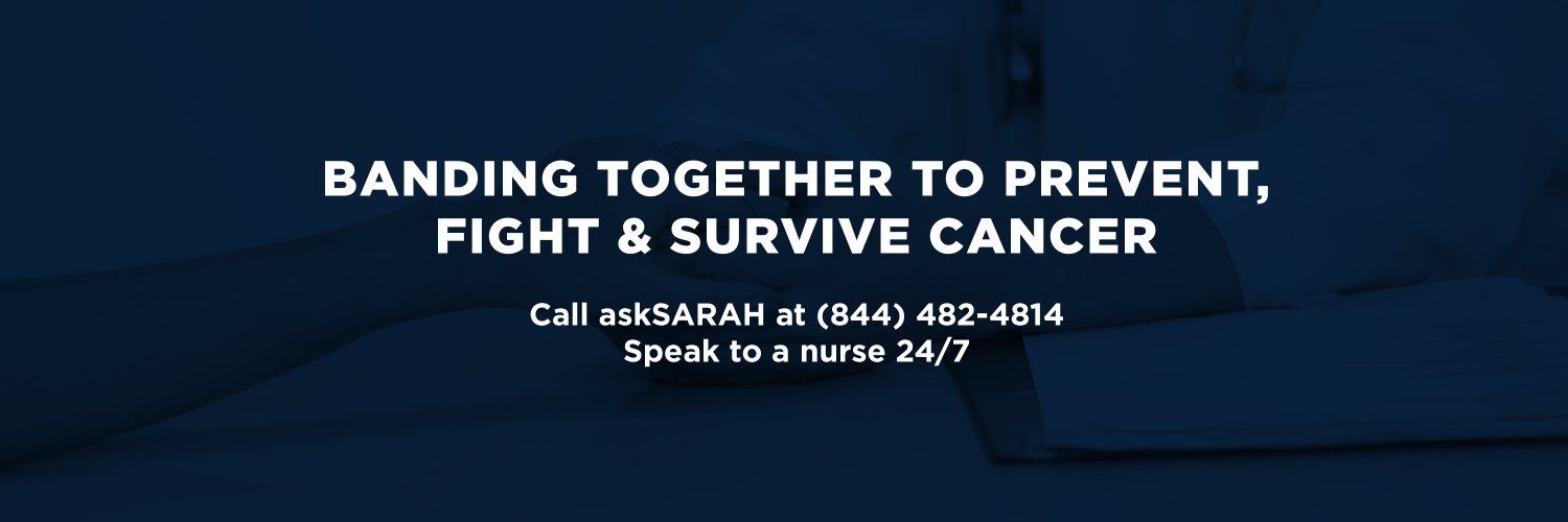 Band Against Cancer banner