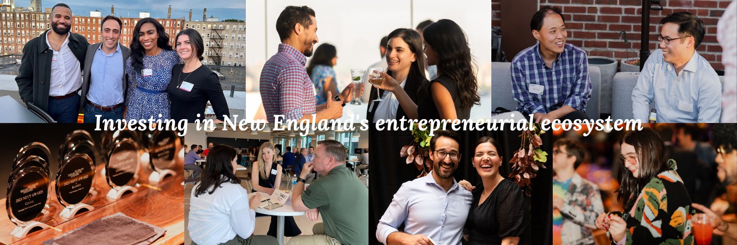 The New England Venture Capital Association's banner