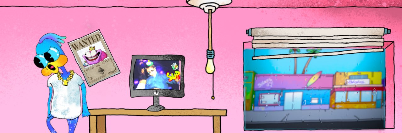 Otico the Duck banner
