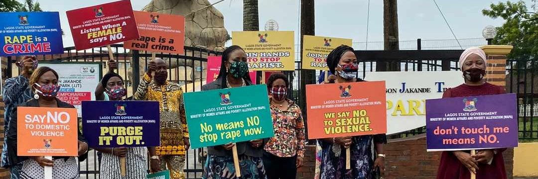 Lagos State Ministry of Women Affairs banner