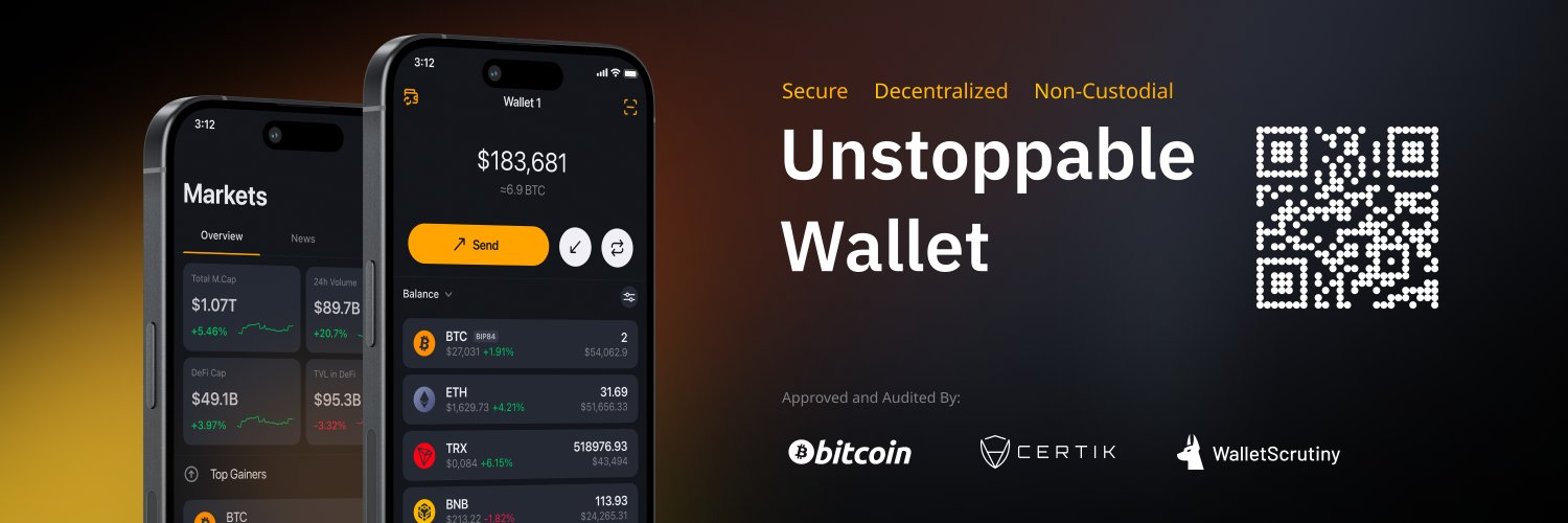 Unstoppable | Private Wallet's banner