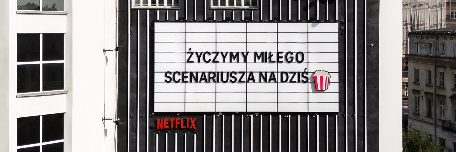 Netflix Polska's banner