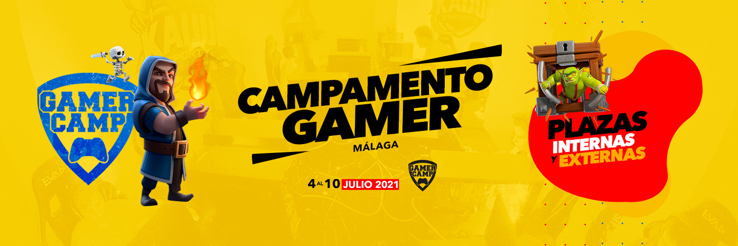 Gamer Camp banner