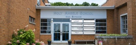 Holy Angels School banner