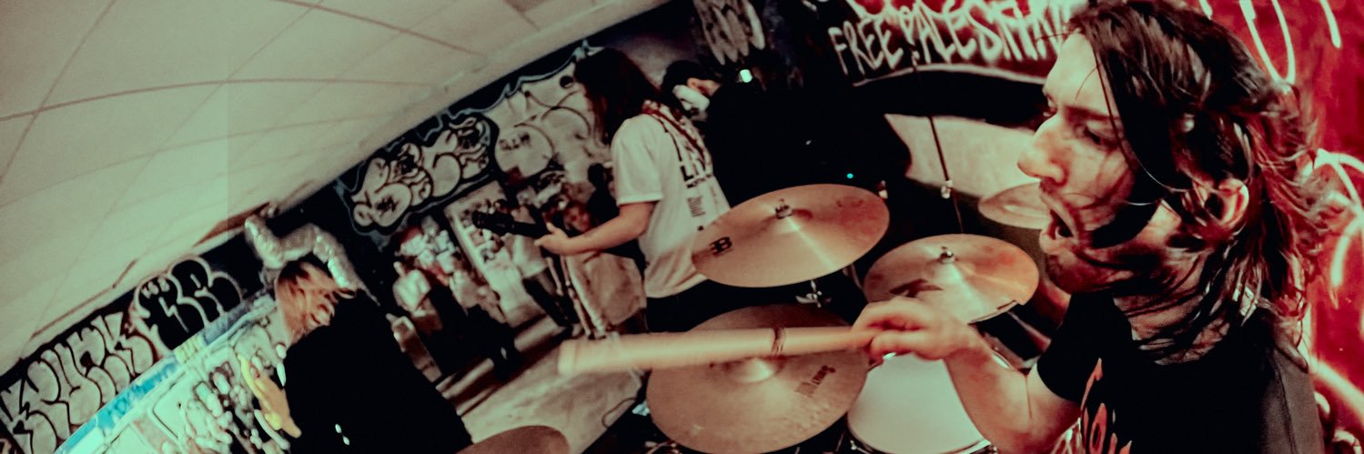 Rodrick esteemed drummer of loded diper banner