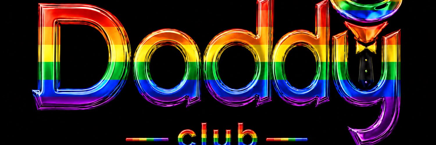 Daddy night club banner