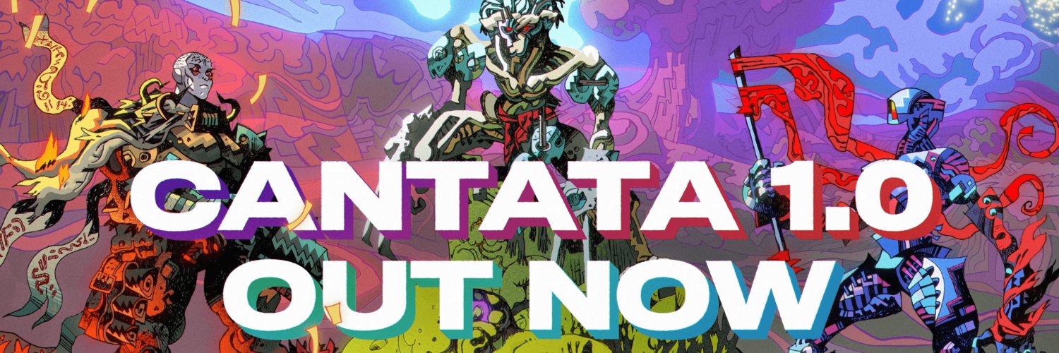 Cantata - 1.0 OUT NOW banner