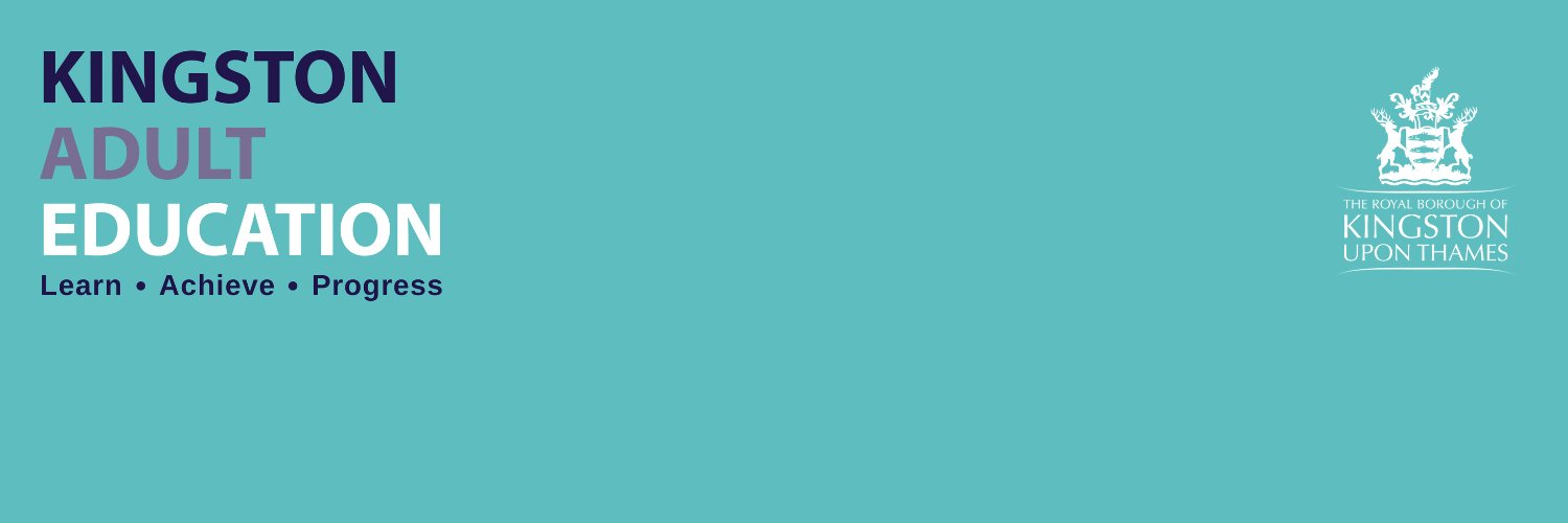 Kingston Adult Education banner