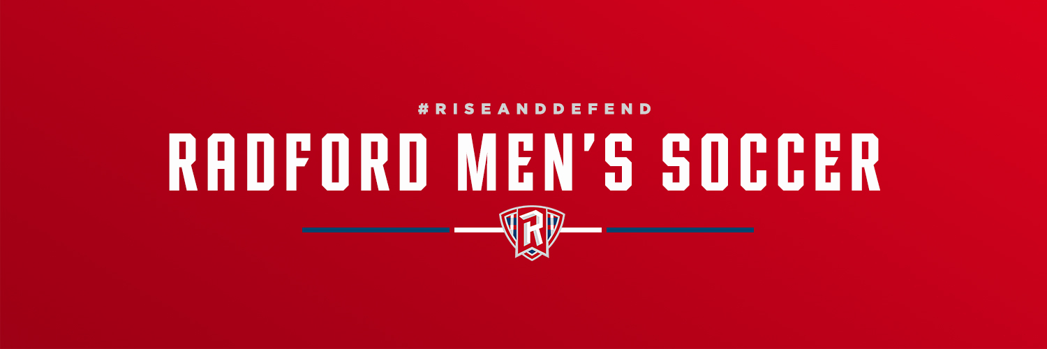 Radford Men's Soccer banner