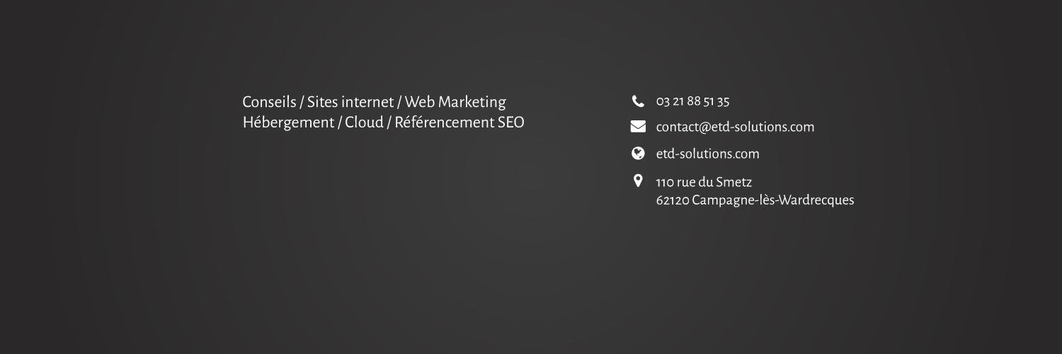 etdsolutions's profile banner image