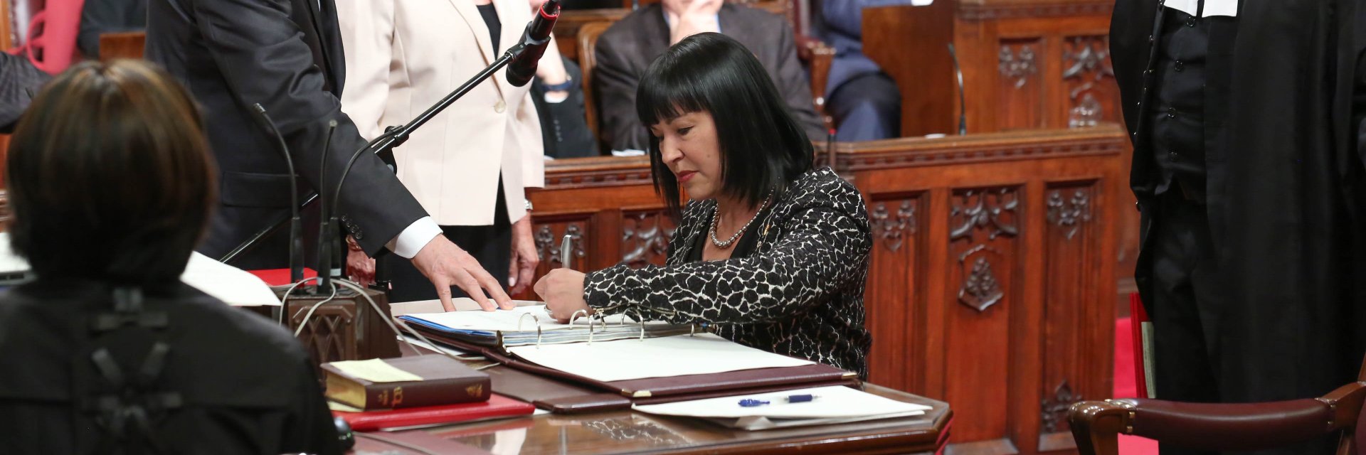 Chantal Petitclerc banner