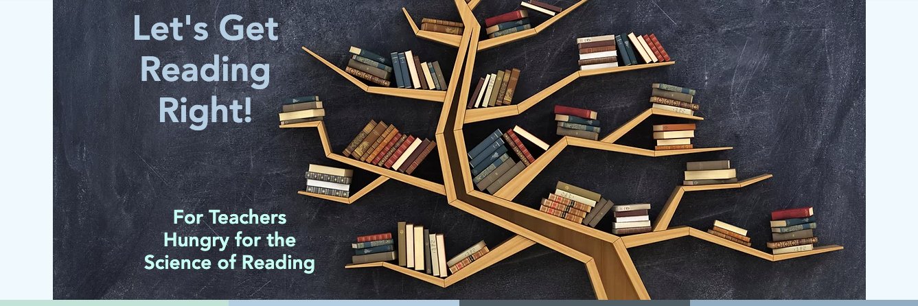 Martha Kovack, MEd - Letsgetreadingright.com banner