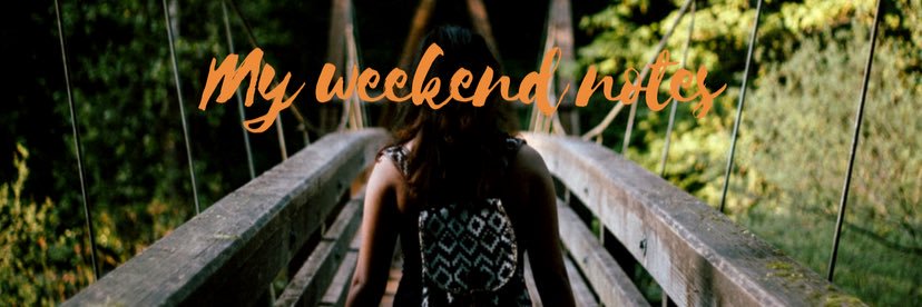 MyWeekendNotes's profile banner image