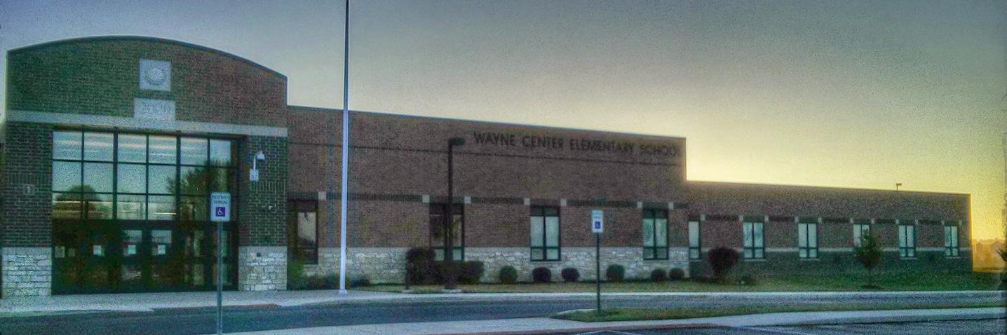 Wayne Center School banner