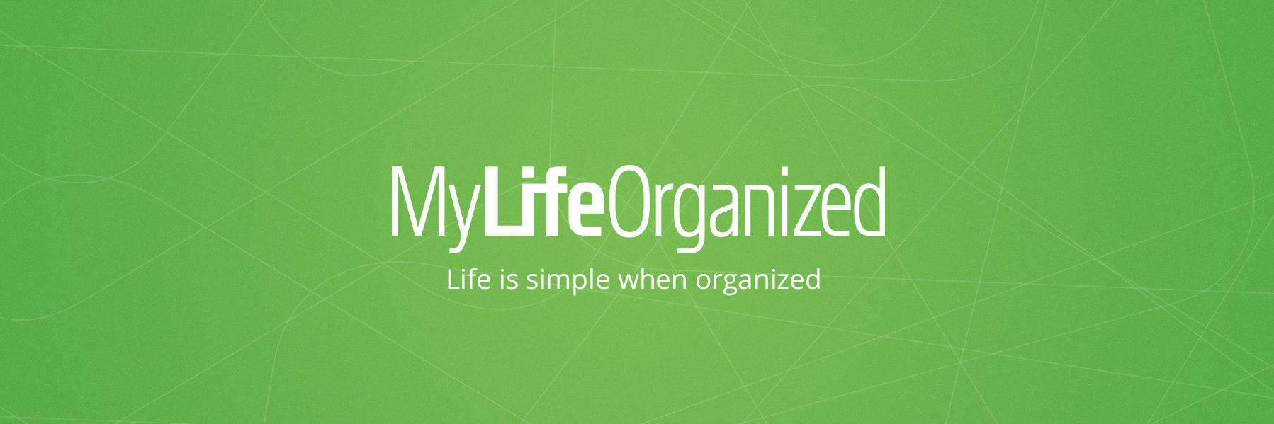MyLifeOrganized banner