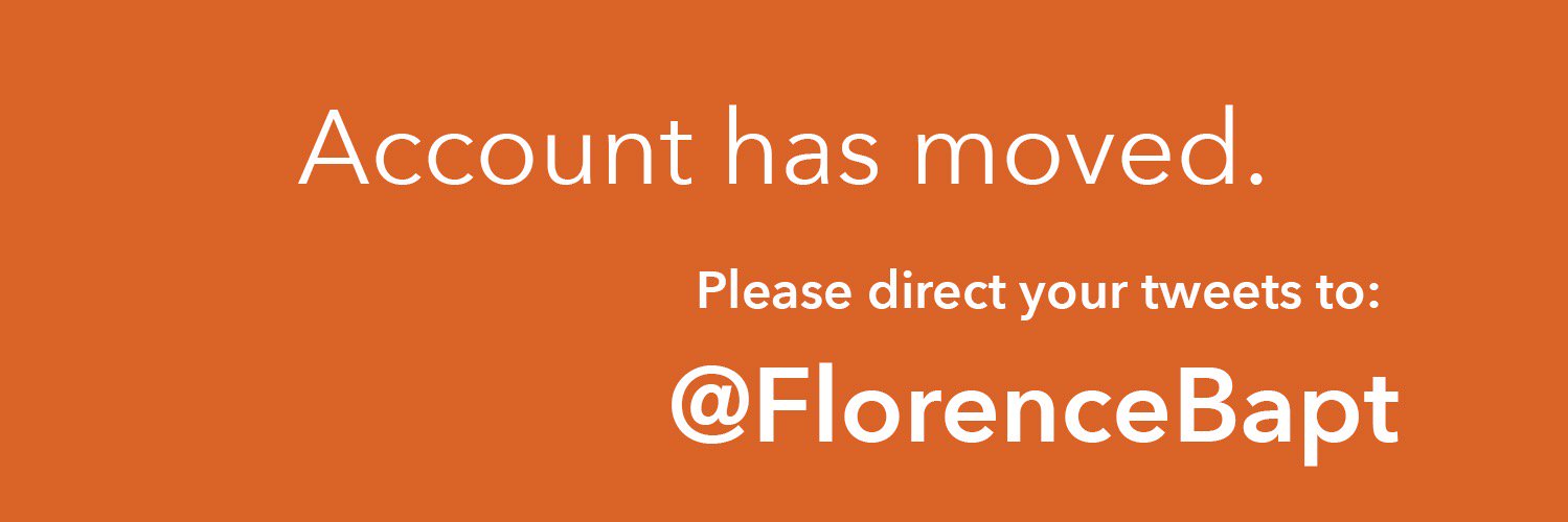 Moved: @FlorenceBapt banner