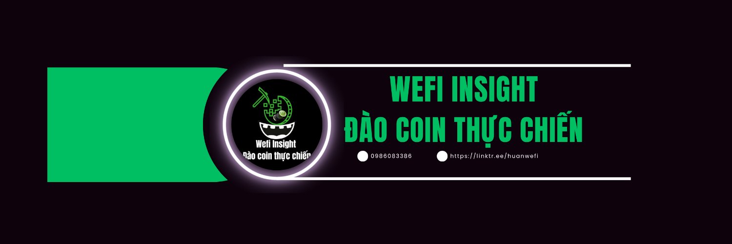 Wefi Insight - Đào coin thực chiến banner