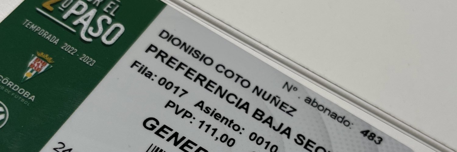 Dionisio Coto Núñez banner