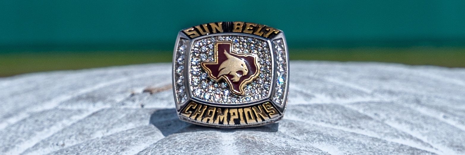 Texas State Baseball's banner