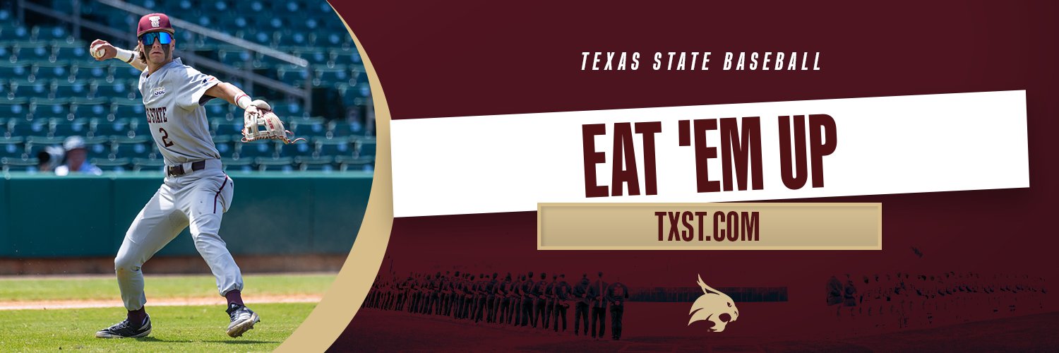 Texas State Baseball banner
