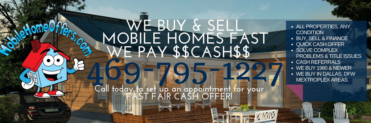Mobile Home Offers banner