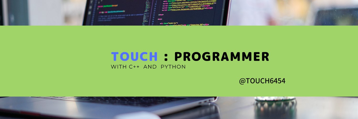 touch6454's profile banner image