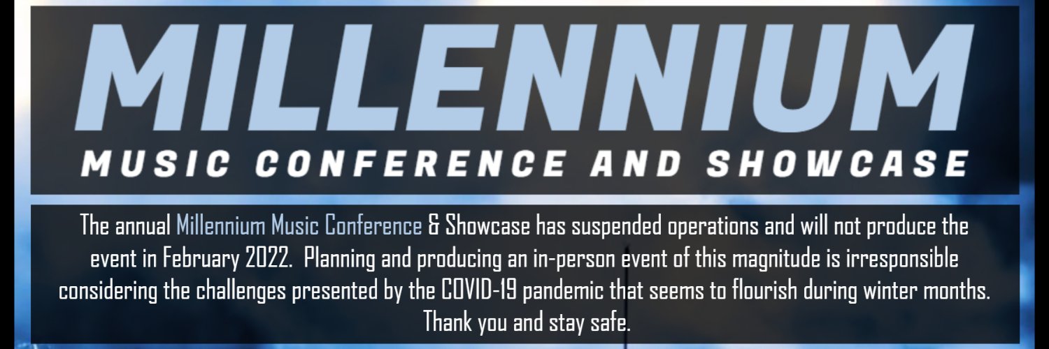 Millennium Music Conference & Showcase #MMC25 banner