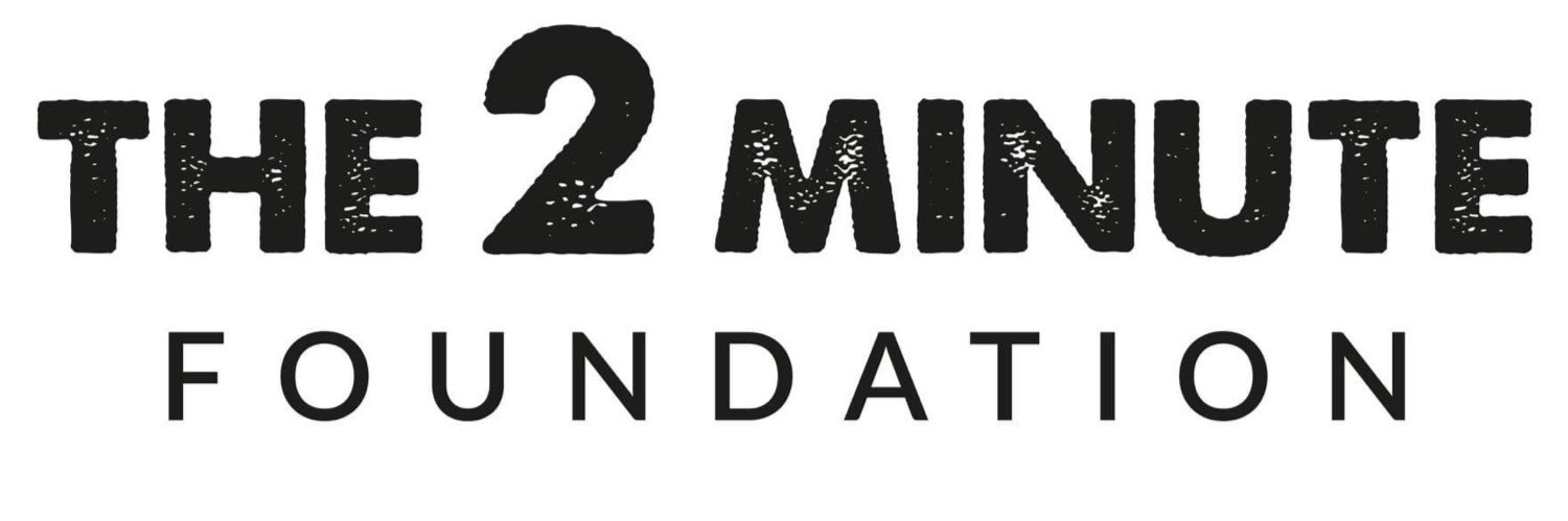 The 2 Minute Foundation banner