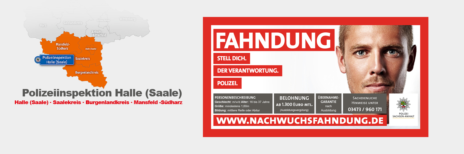 Polizei Halle (Saale) Profile Banner