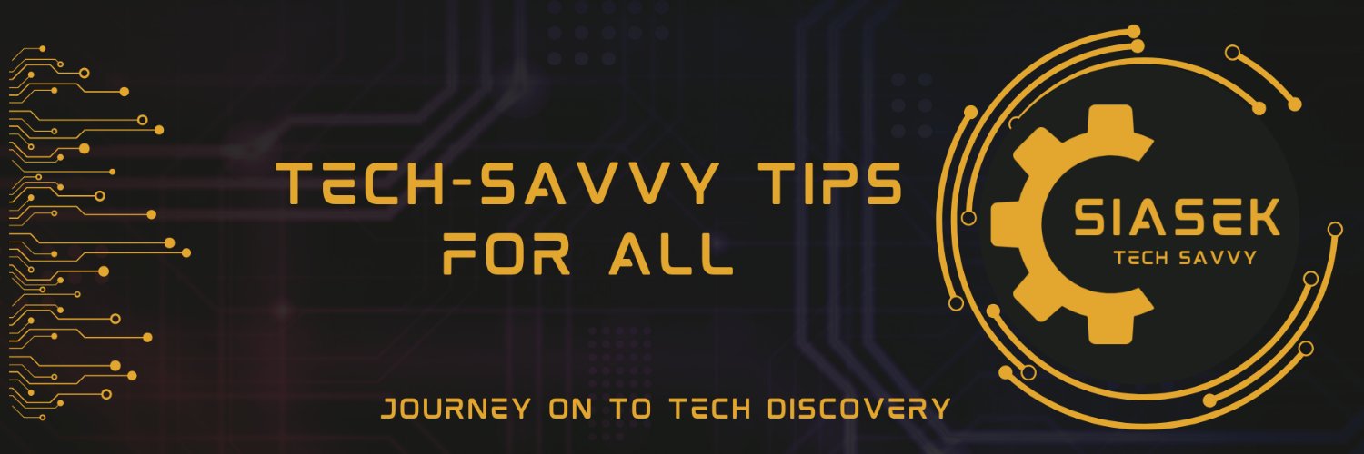 Siasek Tech Savvy banner