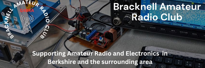 Bracknell Amateur Radio Club G4BRA banner