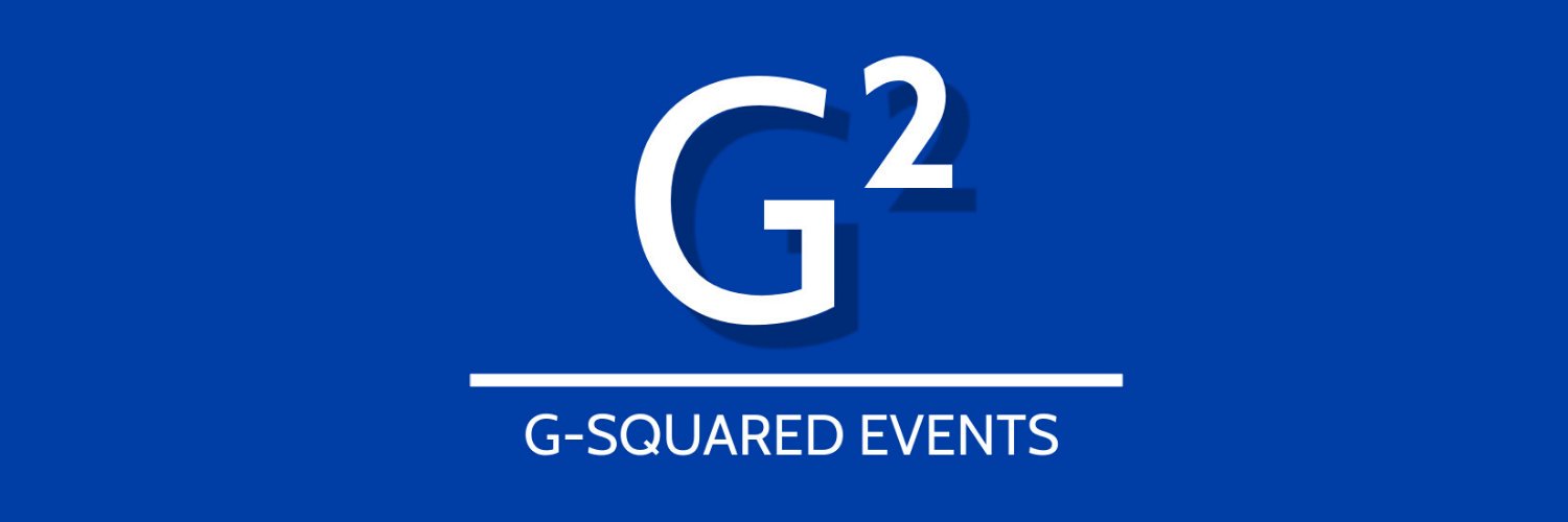 G-Squared Events banner
