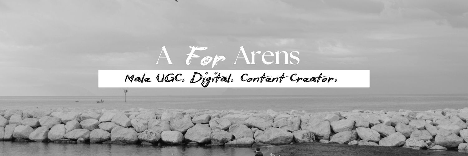 A for Arens | Male UGC Creator 😎🇰🇪 banner
