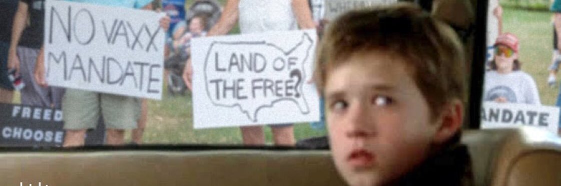 Proud to be Fully F'ing Vaccinated banner
