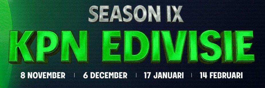 KPN eDivisie banner