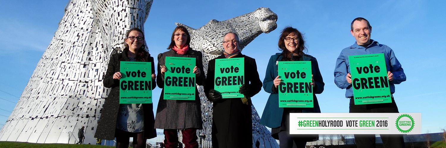 Central Scot. Greens banner