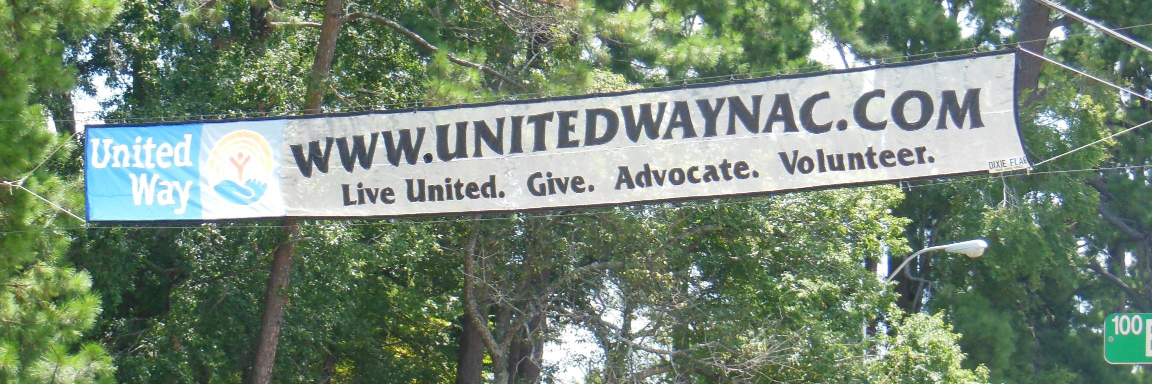 United Way Nac banner
