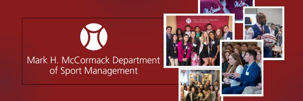 McCormack Department of Sport Management Profile Banner