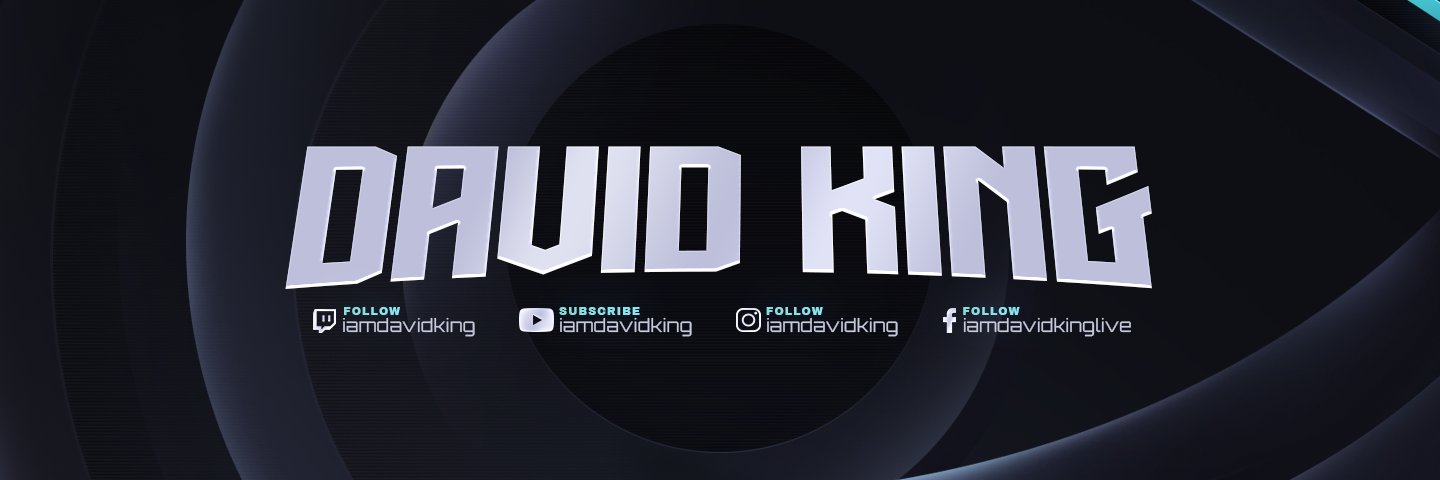 iamdavidking's profile banner image