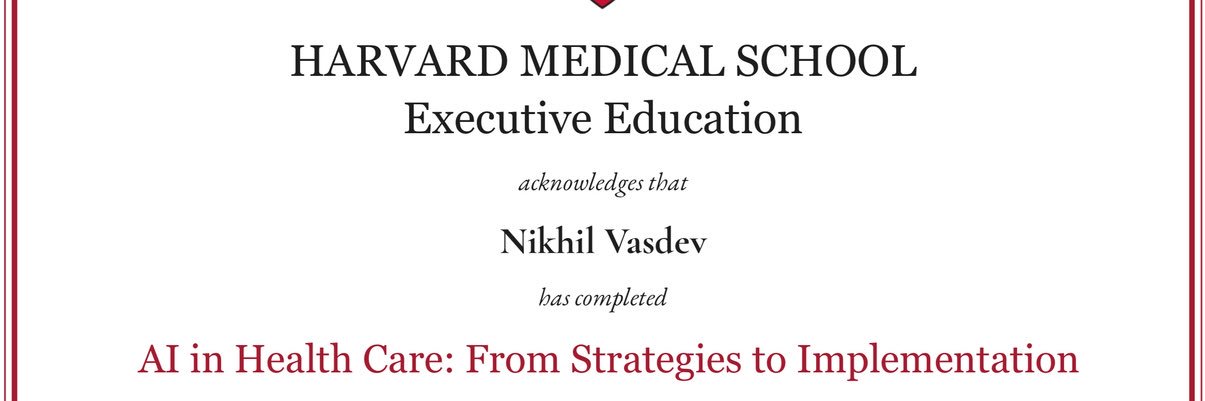 Prof Nikhil Vasdev's banner