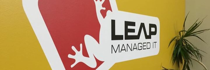 Leap Managed IT banner