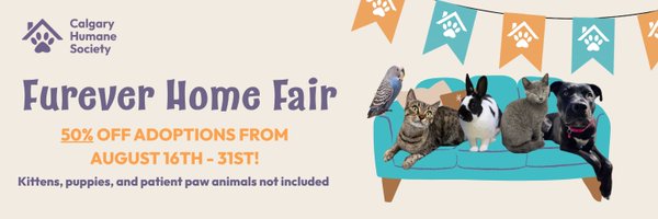 CalgaryHumane Profile Banner