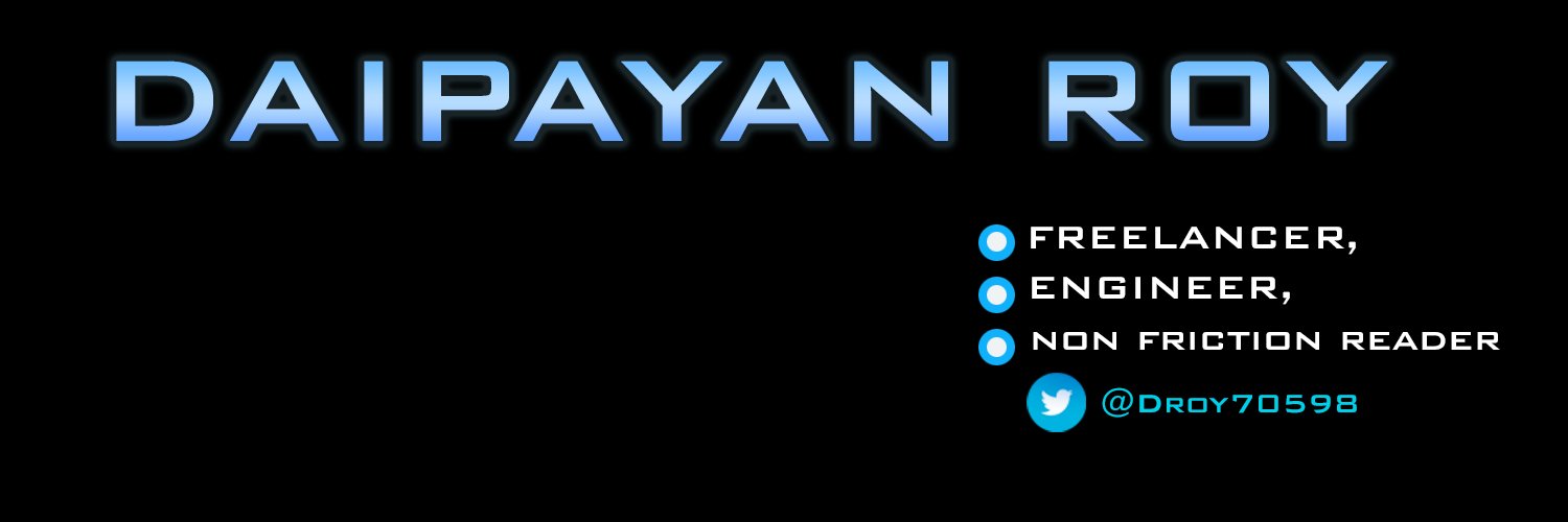 Daipayan002's profile banner image