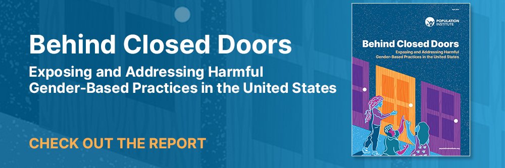 Population Institute banner