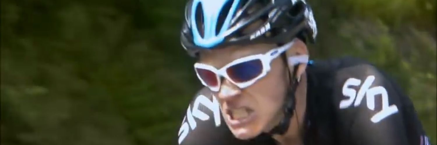 Froome/van Aert o muerte banner