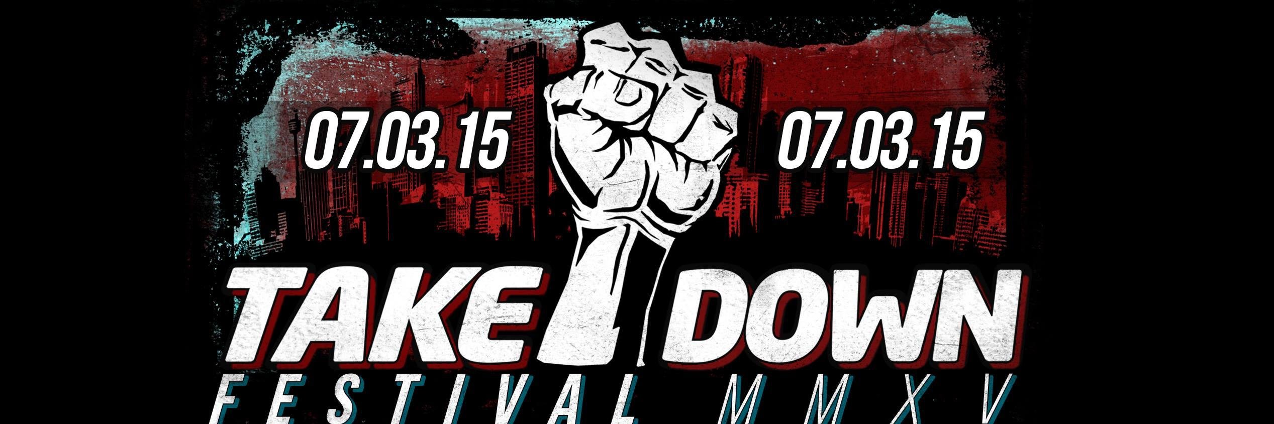 Takedown Festival banner
