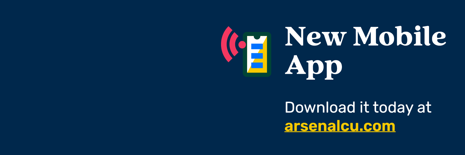 Arsenal Credit Union banner