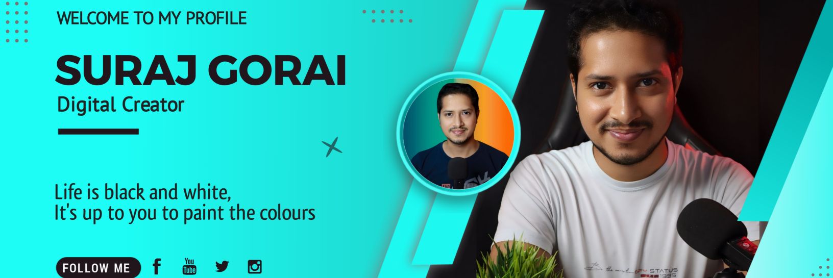 surajgoraiin's profile banner image