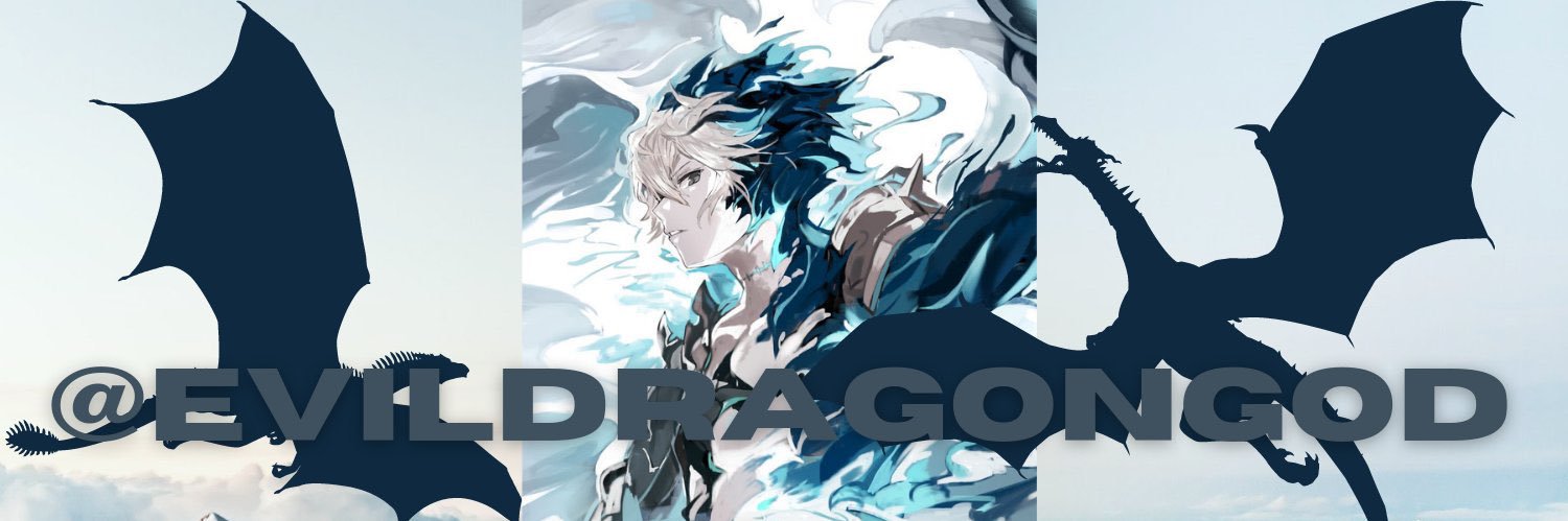 evil fire dragon god king banner